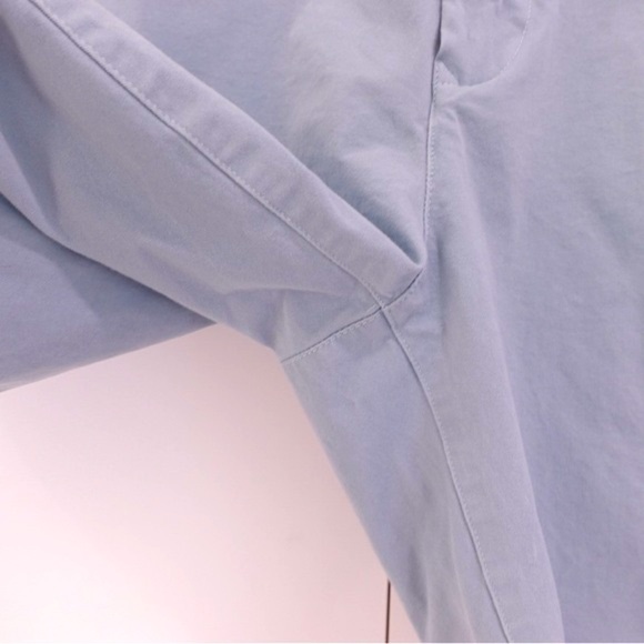 Bonobos The Chino Short Light Blue Flat Front Sz 34 Pockets Preppy Coastal - Picture 10 of 12